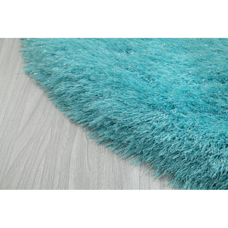 Ebern Designs Jacky Sky Blue Indoor/Outdoor Rug Wayfair
